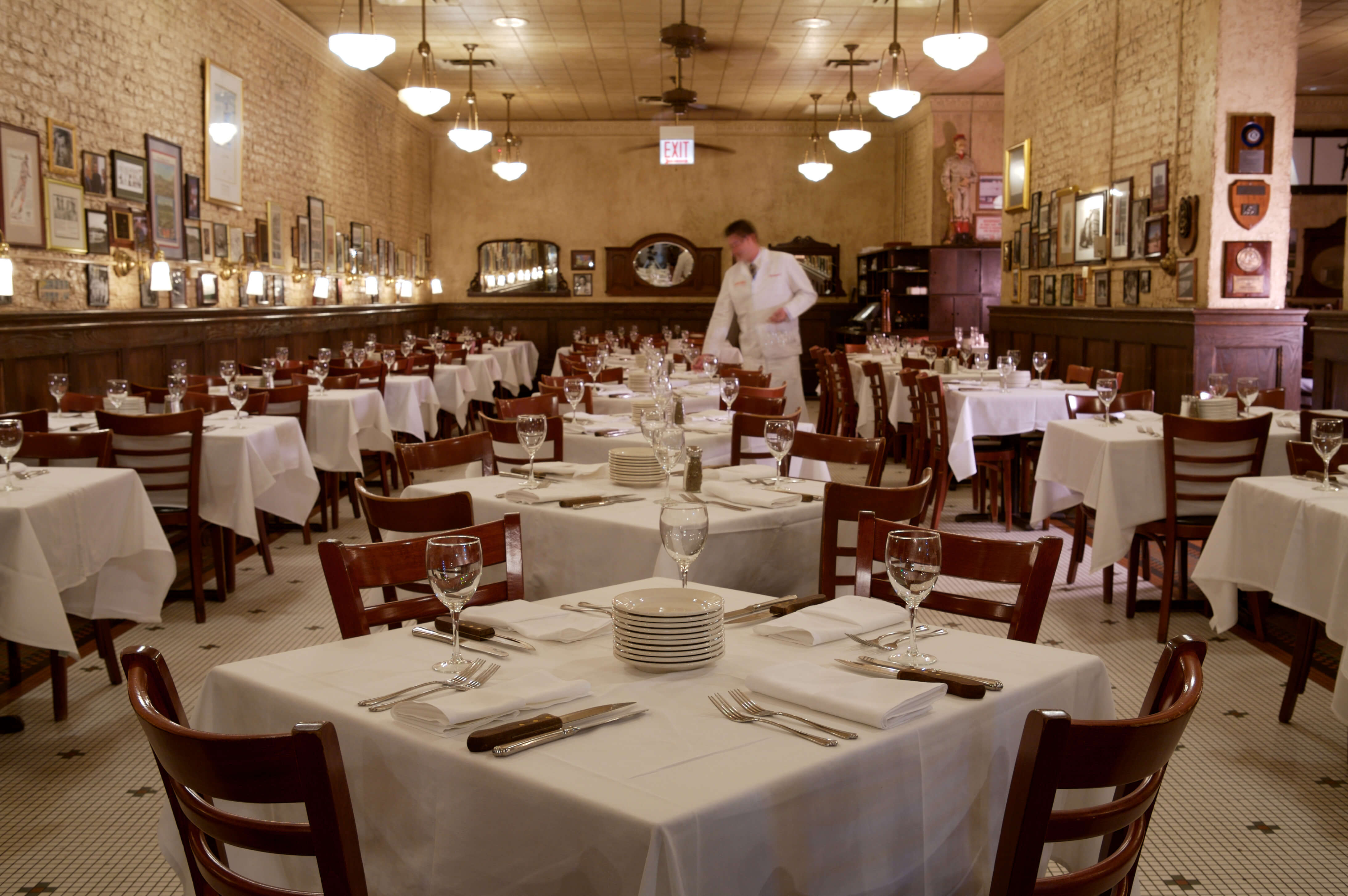 Harry Caray's bust sitting right inside the front door - Picture of Harry  Caray's Italian Steakhouse River North, Chicago - Tripadvisor