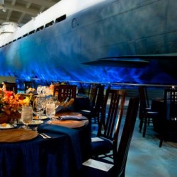 Host your next event along side a WWII submarine and inside this awe inspiring exhibit