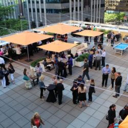 Rooftop Party at Chicago lakeshore sport  fitness