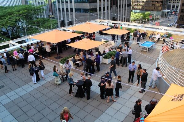 Chicago Rooftop Party Place corporate event