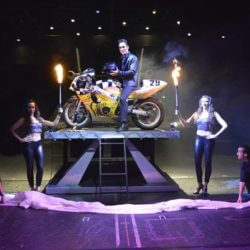 Michael Grandinetti Tour   Fire to Motorcycle Appearance