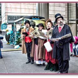 Caroling characters groups chicago