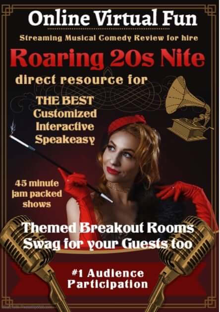 Virtual Corporate Roaring 20s Party