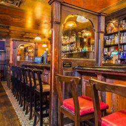 Upstairs bar Fado Irish pub event space for 150 guests