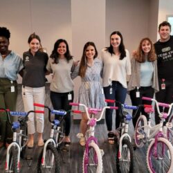 Chicago Charity Bike Build for corporate teams